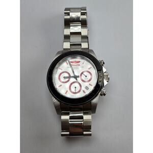 Invicta 17314 Speedway Stainless Steel Man's Analog Quartz Watch 8.25 Inch